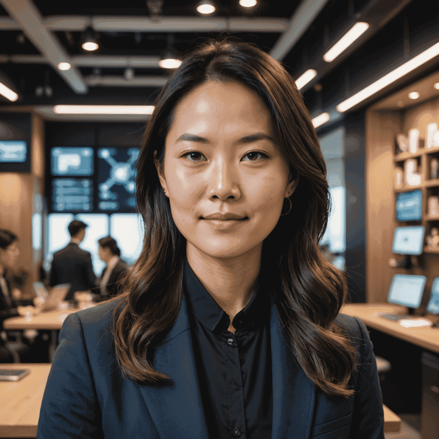 Olivia Chen, Digital Transformation Consultant, sharing insights on financial innovation